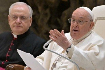 O papa Francisco afirmou que a beleza da relação sexual está no amor -  (crédito:  ANDREAS SOLARO / AFP)