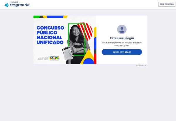 Reprodução/Concurso Nacional Unificado