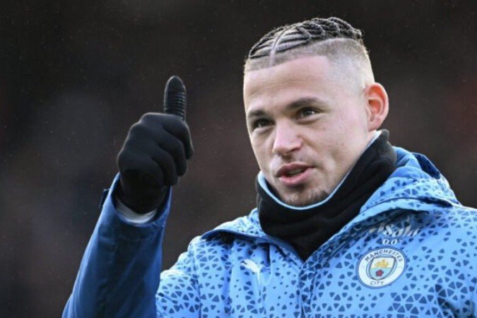 Kalvin Phillips está sem espaço no City - (crédito: Paul Ellis /AFP via Getty Images) Kalvin Phillips está sem espaço no City - (crédito: Paul Ellis /AFP via Getty Images)
