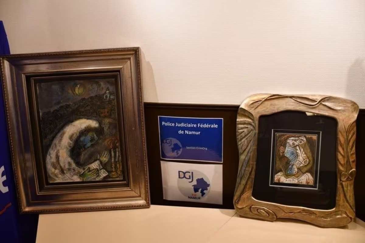 Quadros de Picasso e Chagall roubados há 14 anos são encontrados