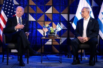 O presidente de Estados Unidos, Joe Biden, revelou nesta sexta-feira (31) que Israel propôs um novo plano para um cessar-fogo com o Hamas na Faixa de Gaza -  (crédito: Brendan Smialowski/AFP)