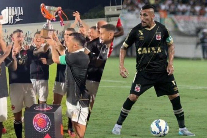 Volante argentino Pablo Guiñazú no período em que defendeu o Vasco - (crédito: Foto: Paulo Fernandes/Vasco.com.br) Volante argentino Pablo Guiñazú no período em que defendeu o Vasco - (crédito: Foto: Paulo Fernandes/Vasco.com.br)