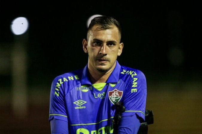 Vitor Eudes teve excelente atuação no empate com o Volta Redonda -  (crédito:  Lucas Mercon)