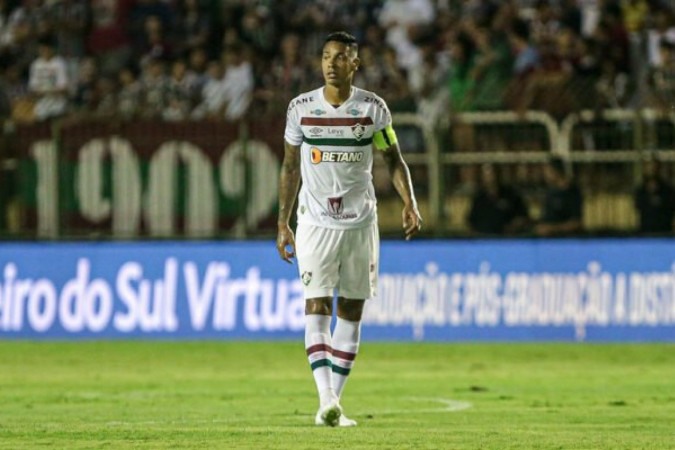 Zagueiro do Fluminense recebe elogios de Marcão -  (crédito:  Lucas Mercon)