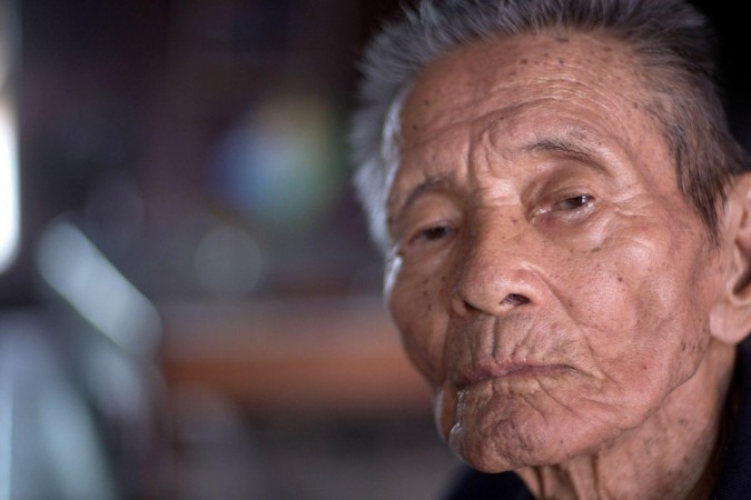 Hajime Yamada é última pessoa viva presente na primeira leva de japoneses a aportar em Tomé-Açu, em 1929. -  (crédito: Felix Lima/BBC)