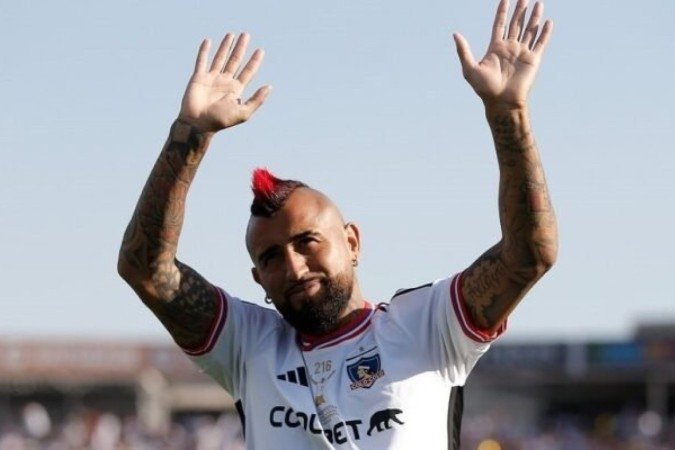 No Brasil, Vidal defendeu Flamengo e Athletico-PR - (crédito: Foto: Gustavo Oliveira/athletico.com.br) No Brasil, Vidal defendeu Flamengo e Athletico-PR - (crédito: Foto: Gustavo Oliveira/athletico.com.br)