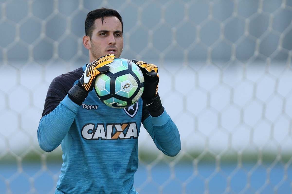 Gatito, goleiro do Botafogo. 