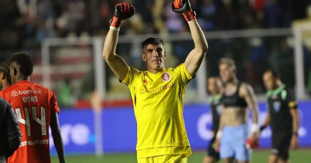  Sergio Rochet, goleiro do Internacional.