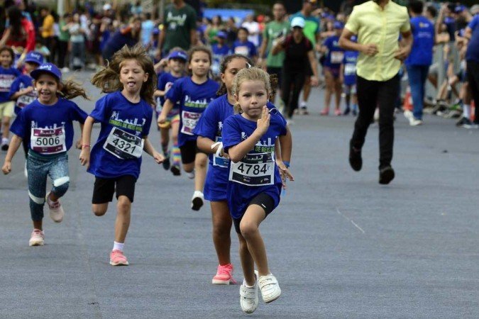  Antonella Picarelli, de 5 anos, foi a vencedora da bateria 11