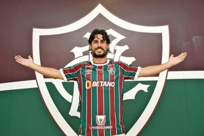 Gabriel Pires conseguiu rescisão amigável com Benfica e chega ao Fluminense -  (crédito: Foto: Mailson Santana/FFC)