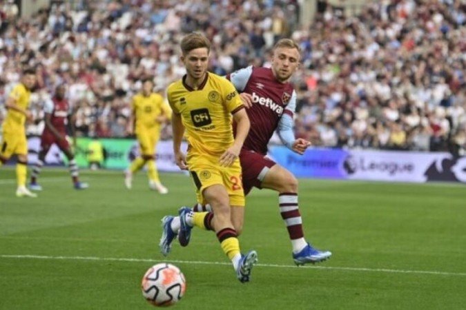 West Ham venceu o Sheffield por 2 a 0 no primeiro turno - (crédito: Foto: Divulgação/West Ham) West Ham venceu o Sheffield por 2 a 0 no primeiro turno - (crédito: Foto: Divulgação/West Ham)