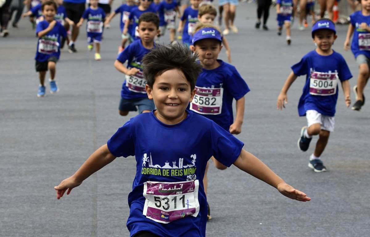 Corrida de Reis Mirim bate recorde de participantes no Parque da Cidade