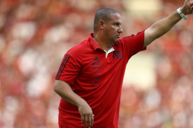 time Flamengo conseguiu arracar um empate no segundo tempo da partida  -  (crédito: Foto: Divulgação / Flamengo  “)