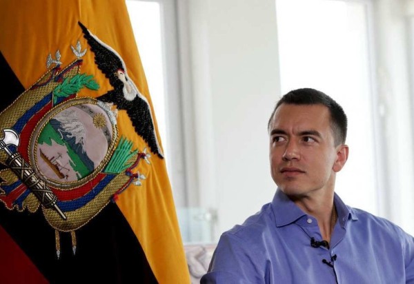 Isaac Castillo / Ecuador's Presidency press office / AFP