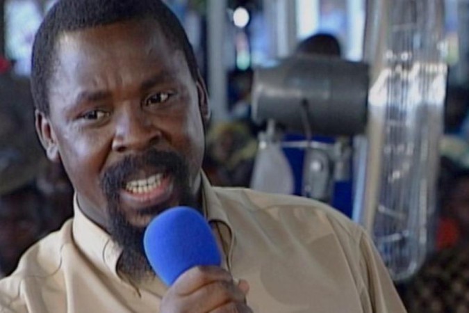 TB Joshua, fundador de uma das maiores igrejas evangélicas cristãs do mundo, morreu em 2021 -  (crédito: JOURNEYMAN PICTURES)