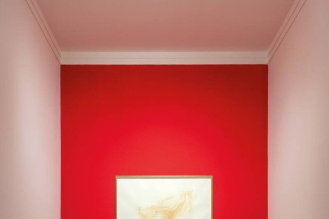 Obra de Valdson Ramos na exposição , Abaixo do sol, acima da terra , na  Referência Galeria de Arte