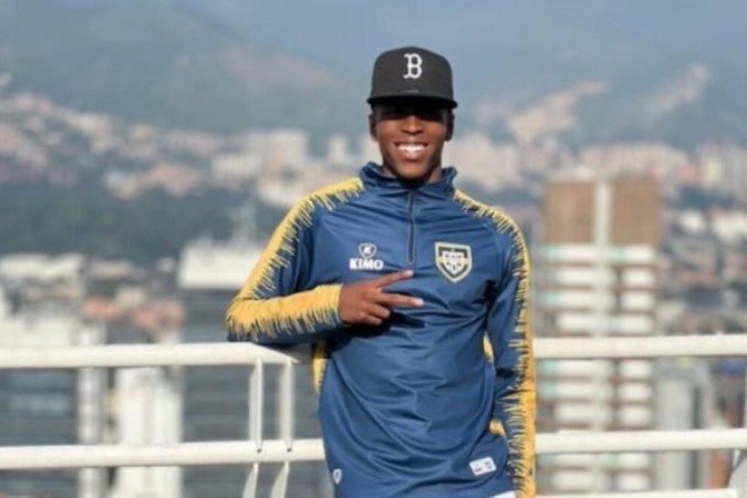 Jan Lucumi será mais um reforço do Fluminense para a temporada de 2024 -  (crédito: - Foto: Divulgação / Boca Juniors de Cali)