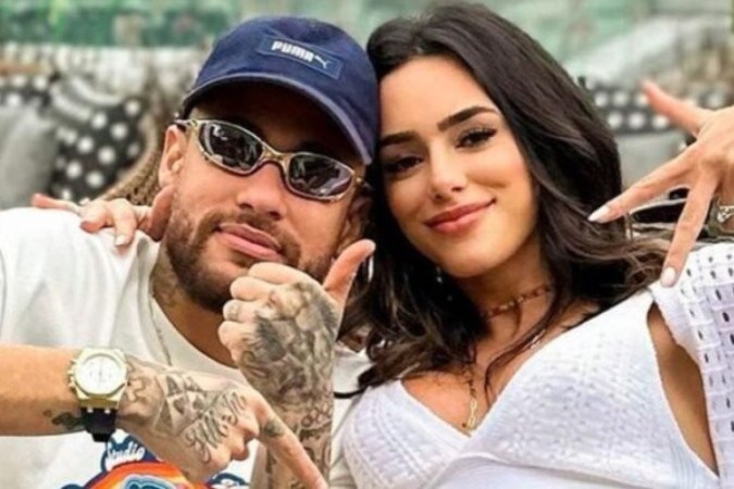 Neymar e Bruna Biancardi foram a uma festa juntos  -  (crédito: Foto: Reprodução/Instagram)