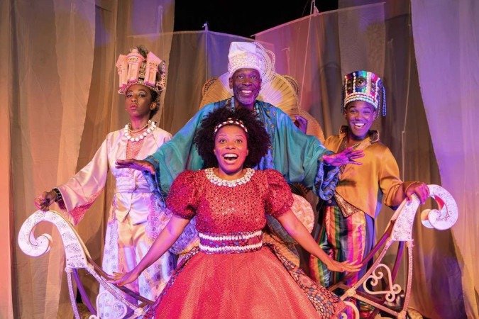 Makeda - A rainha da arábia feliz, espetáculo musical infantil em cartaz no CCBB com direção de Allex Miranda -  (crédito:  VALMYR FERREIRA)