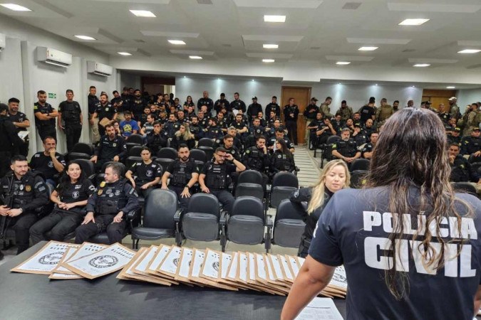 megaoperação foi desencadeada pela Polícia Civil do Estado de Goiás (PCGO) -  (crédito: PCGO/ divulgação )