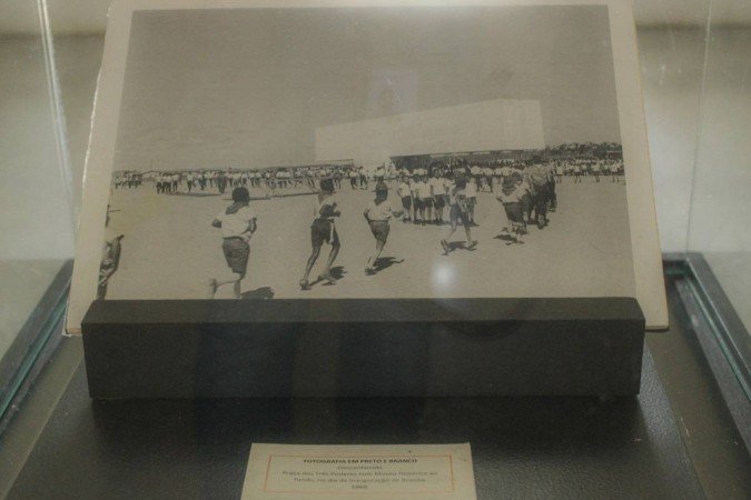  24/01/2024 Crédito: Kayo Magalhães/CB/D.A Press. Brasil. Brasília - DF.Cidades. Museus Cívicos do DF. Museu Histórico de Brasília. Lucas Araújo e Katiane Santos.