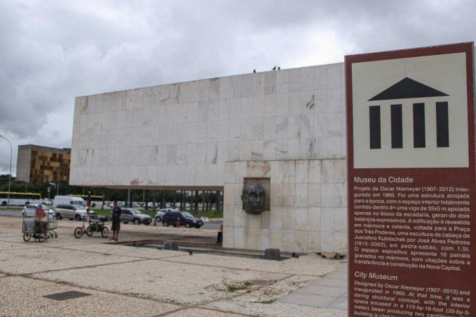  24/01/2024 Crédito: Kayo Magalhães/CB/D.A Press. Brasil. Brasília - DF.Cidades. Museus Cívicos do DF. Museu Histórico de Brasília. Lucas Araújo e Katiane Santos.