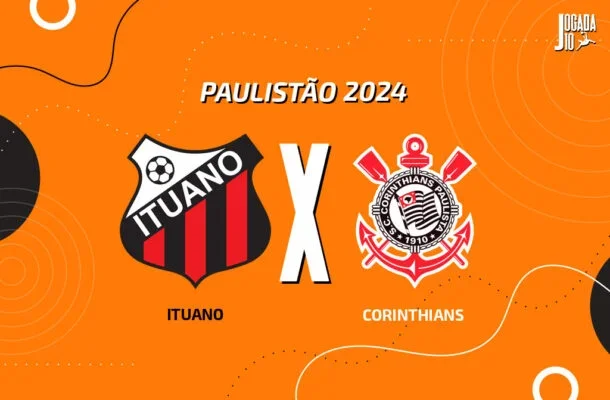 Ituano x Corinthians -  (crédito: Foto: Arte Jogada10)