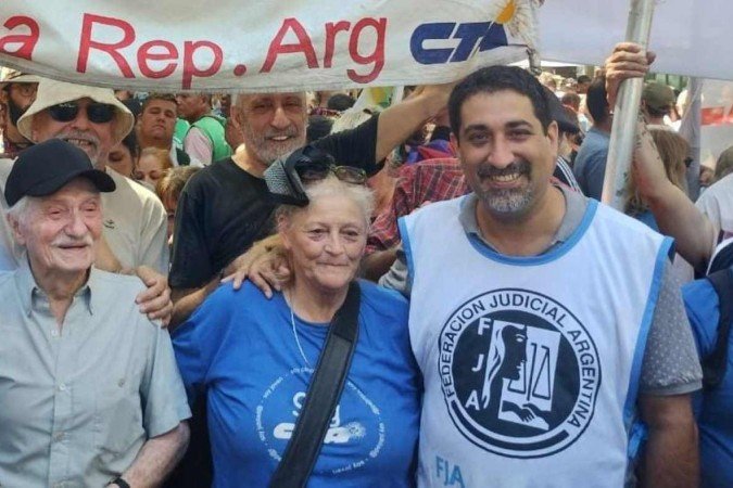 Matías Fachal, secretário-geral da Federación Judicial Argentina (FJA)