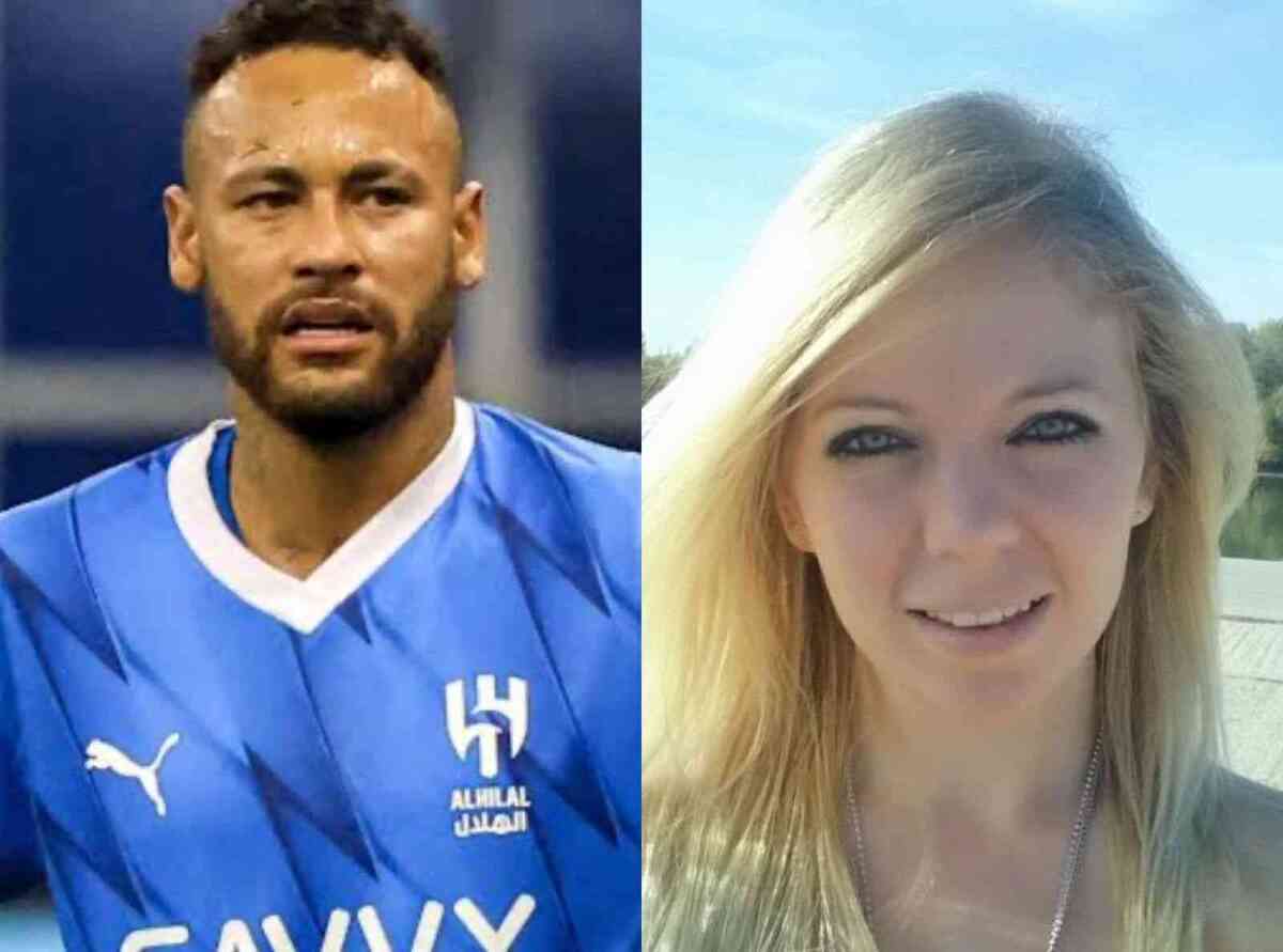 Neymar e Gabriella Gaspar -  (crédito: Foto reprodução internet)