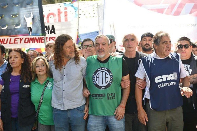 Rodolfo Aguiar, secretário-geral da Asociación Trabajadores del Estado (ATE) 

