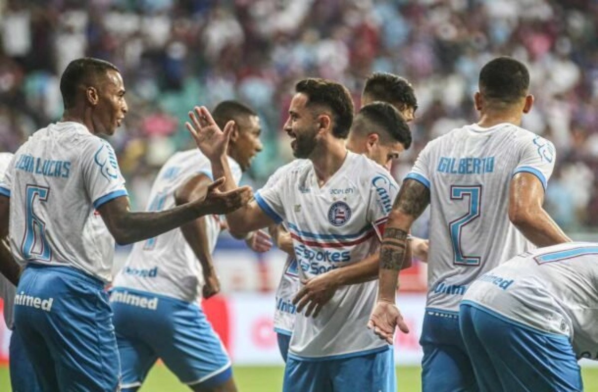 Everton Ribeiro marca e Bahia goleia Jacobina