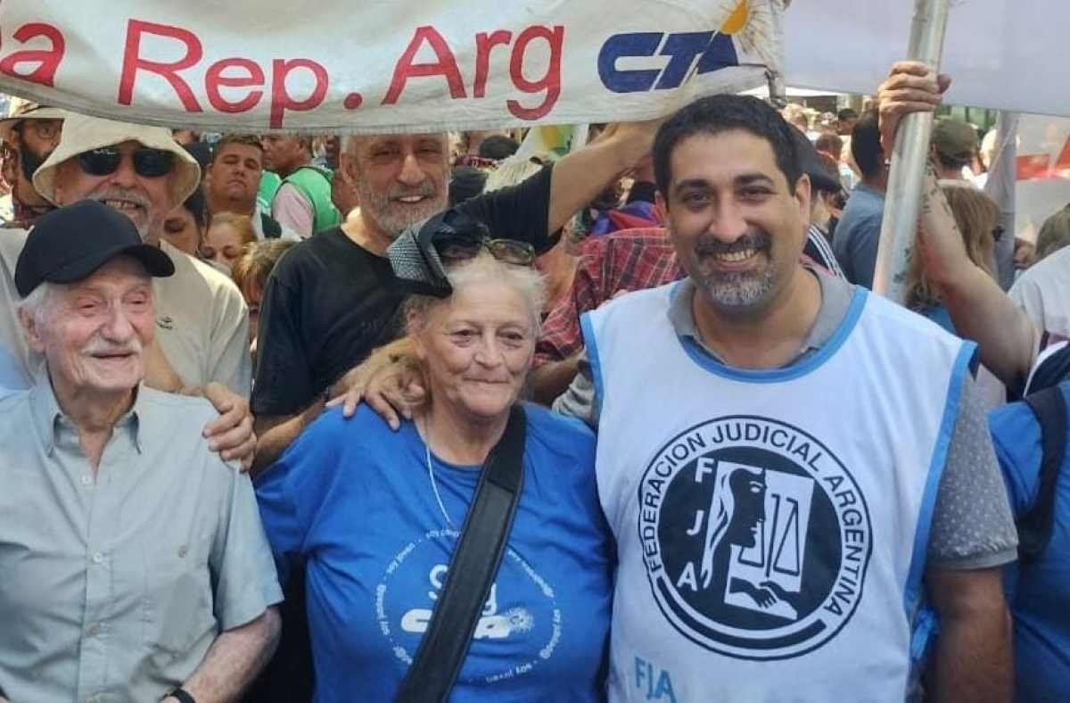 Matías Fachal, secretário-geral da Federación Judicial Argentina (FJA)