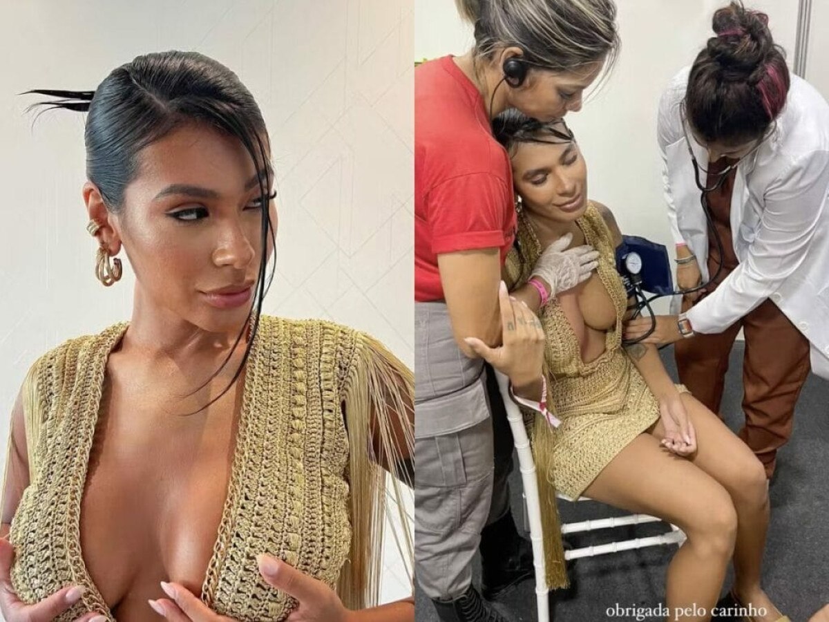 Pocah vai parar no ambulatório após after com Anitta e paga 