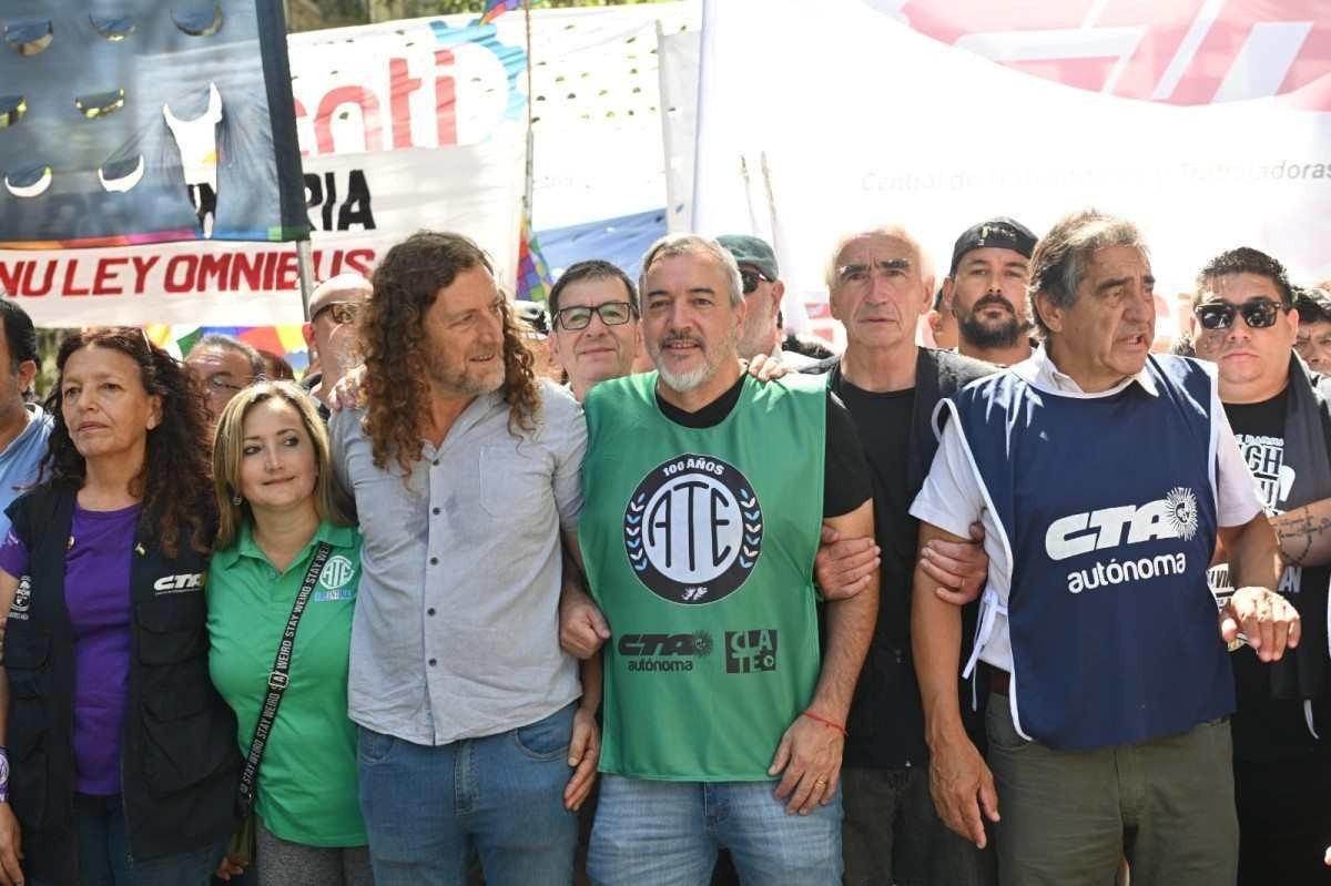 Rodolfo Aguiar, secretário-geral da Asociación Trabajadores del Estado (ATE)   