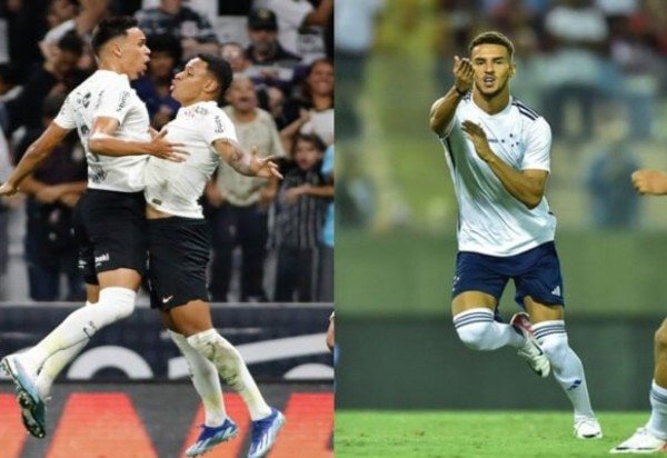 Foto: Rodrigo Gazzanel/Agência Corinthians e Staff Images / Cruzeiro