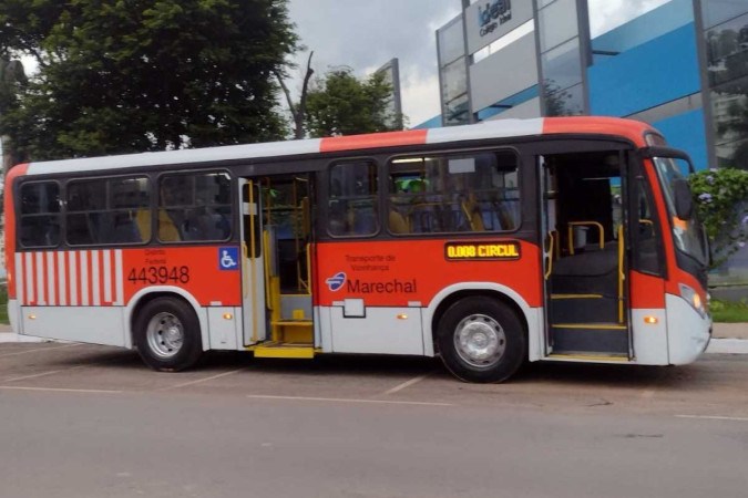 Miniônibus tipo zebrinha vão operar com 28 viagens diárias, de segunda a sexta-feira, em Águas Claras -  (crédito: Divulgação/Semob)