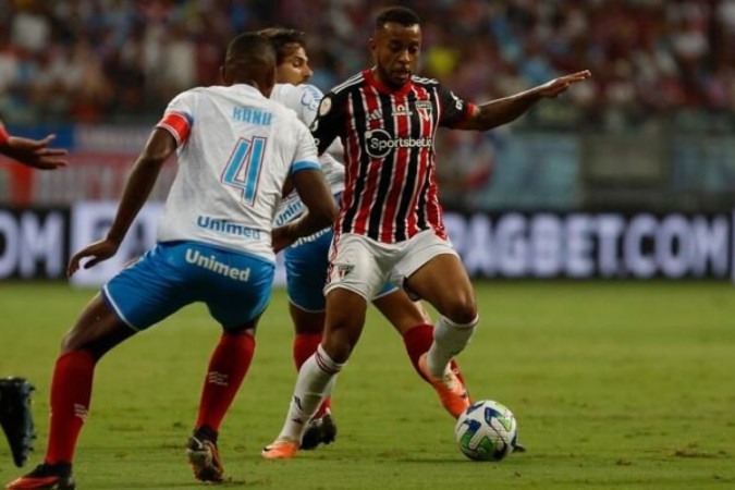 Welington recusa primeira proposta de renovação do São Paulo -  (crédito:  RUBENS CHIRI/Perspectiva)