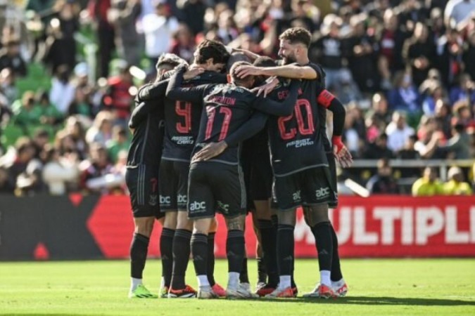 Dirigente do Flamengo fala sobre expandir marca do clube nos EUA -  (crédito: Foto: Marcelo Cortes / Flamengo)