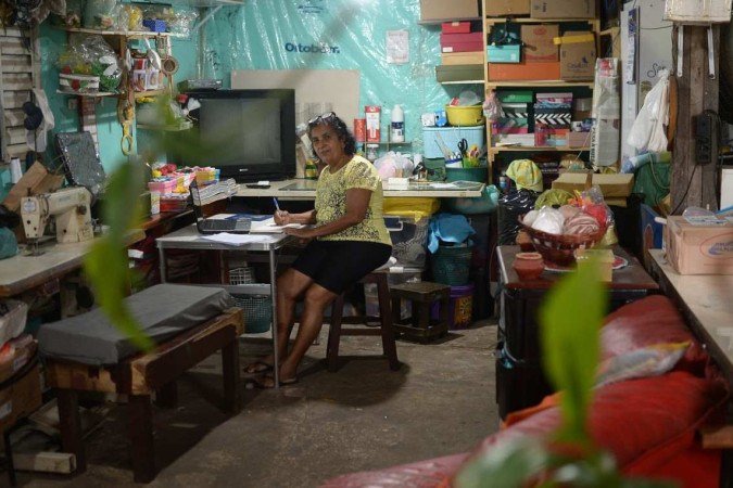  Vestibular para 60 anos ou mais. Na foto, Cleunice Castro. 