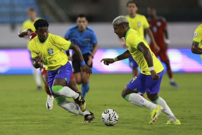 Em caso de derrota, a Seleção Brasileira estará eliminada do Pré-Olímpico -  (crédito: Joilson Marconne/CBF)