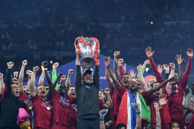 Klopp deixou seu nome na história do Liverpool  -  (crédito:  Foto: Roslan Rahman/AFP via Getty Images)