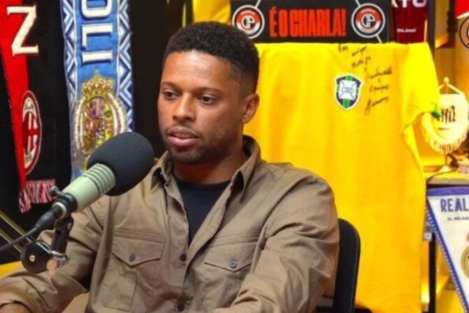 André contou detalhes da época de Atlético  -  (crédito: Foto: Reprodução / Charla Podcast)