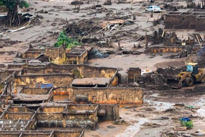 A tragédia em Mariana ocorreu em 5 de novembro de 2015 -  (crédito: Antônio Cruz/Agência Brasil)