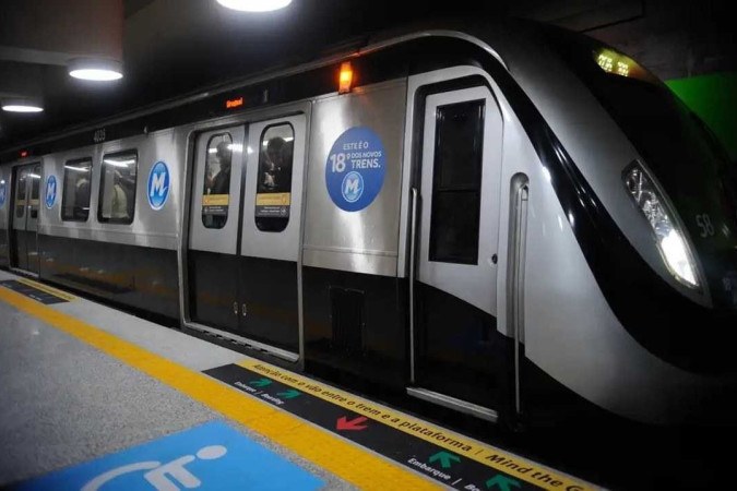 Segundo o Ministério Público do Rio de Janeiro (MPRJ), o maquinista e os funcionários do Centro de Comando do metrô foram negligentes -  (crédito: Tomaz Silva/Agência Brasil)