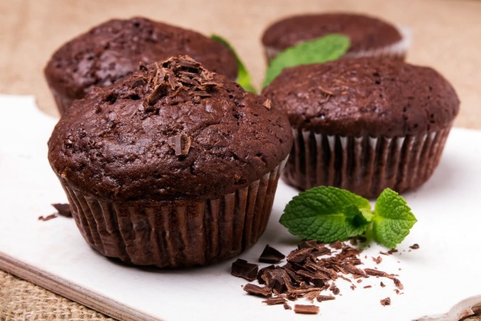 Muffin de chocolate (Imagem: Chiociolla | Shutterstock) -  (crédito: EdiCase - Culinaria -> Diversão e Arte)