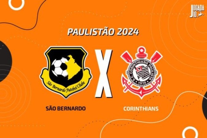 Corinthians e São Bernardo duelam pela terceira rodada do Paulistão -  (crédito: Foto: Jhony Inácio/Ag. Paulistão)