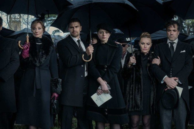 Theo James estrela a série Magnatas do Crime, que conta a história de uma herança complicada - (crédito: Christopher Rafael/Netflix) Theo James estrela a série Magnatas do Crime, que conta a história de uma herança complicada - (crédito: Christopher Rafael/Netflix)