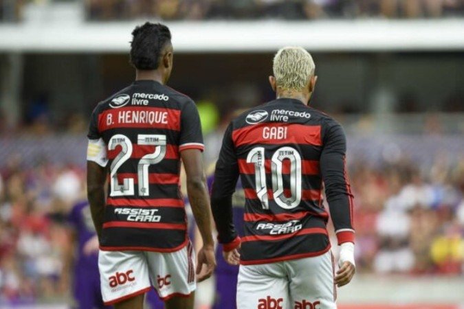 Bruno Henrique em ação contra o Orlando City - (crédito: Foto: Marcelo Cortes/Flamengo) Bruno Henrique em ação contra o Orlando City - (crédito: Foto: Marcelo Cortes/Flamengo)