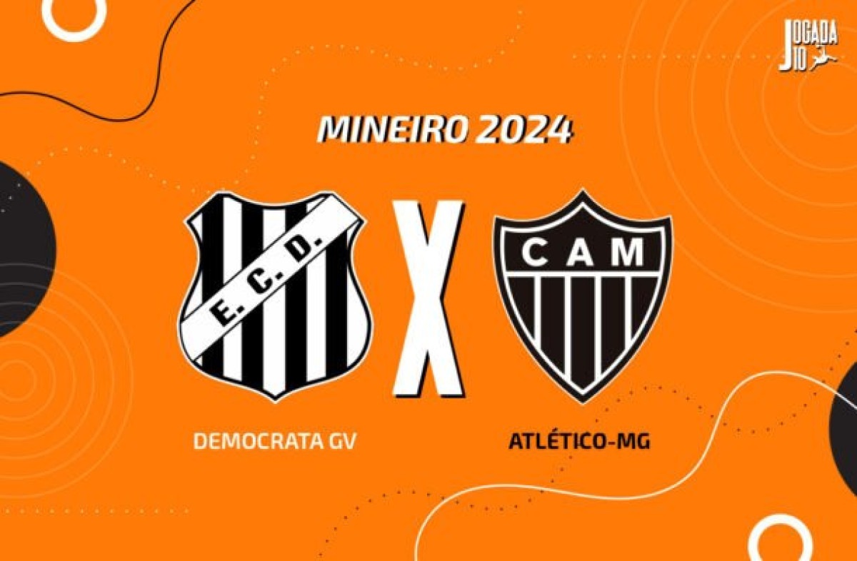 Atlético x Democrata-GV: onde assistir, escalações e arbitragem