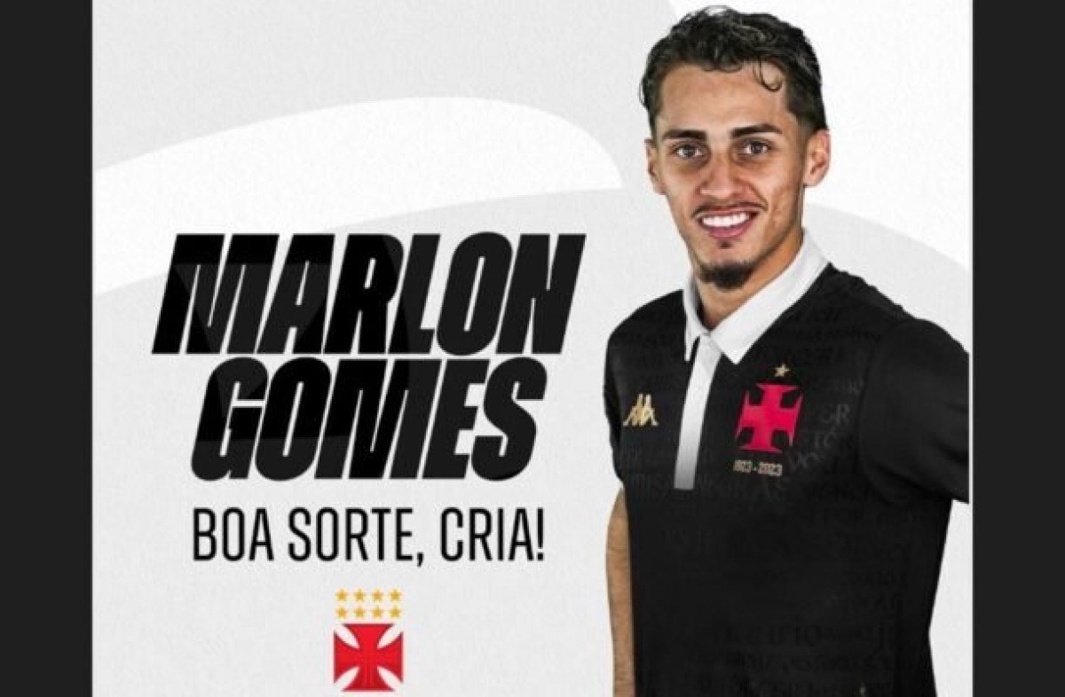 É oficial: Vasco anuncia a venda de Marlon Gomes ao Shakhtar